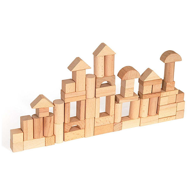 Woodoy 60 Piece Wooden Blocks