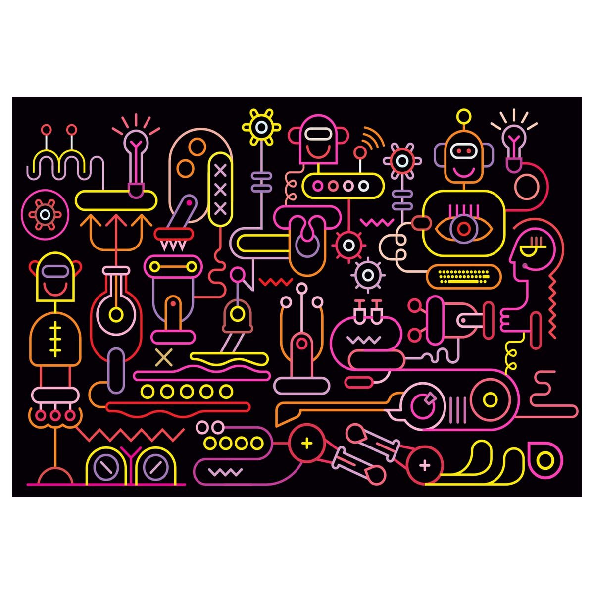 KS Robot Workshop 1000 Piece Puzzle