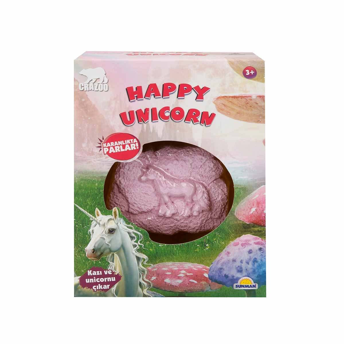Glow-in-the-Dark Unicorn Fossil Excavation Kit