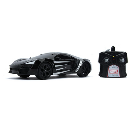 1:16 Jada Toys Marvel Black Panther Lykan Hypersport Remote Control Car