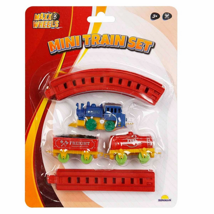 Maxx Wheels Mini Train Set 11 Pieces