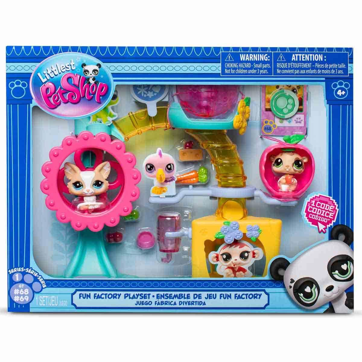 Littlest Pet Shop Minis Fun Factory Play Set S1