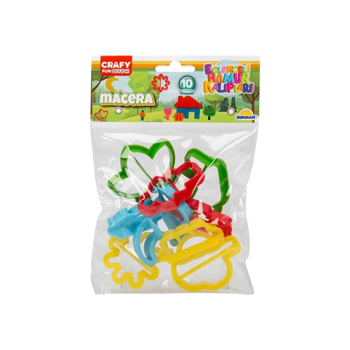 10-Piece Play Dough Mold Set Adventure