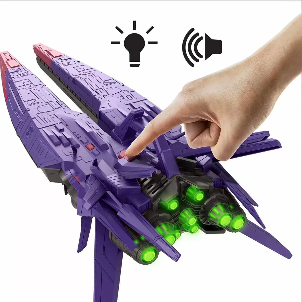 Disney Pixar Lightyear Zurg XL Main Fighter Jet HHM23