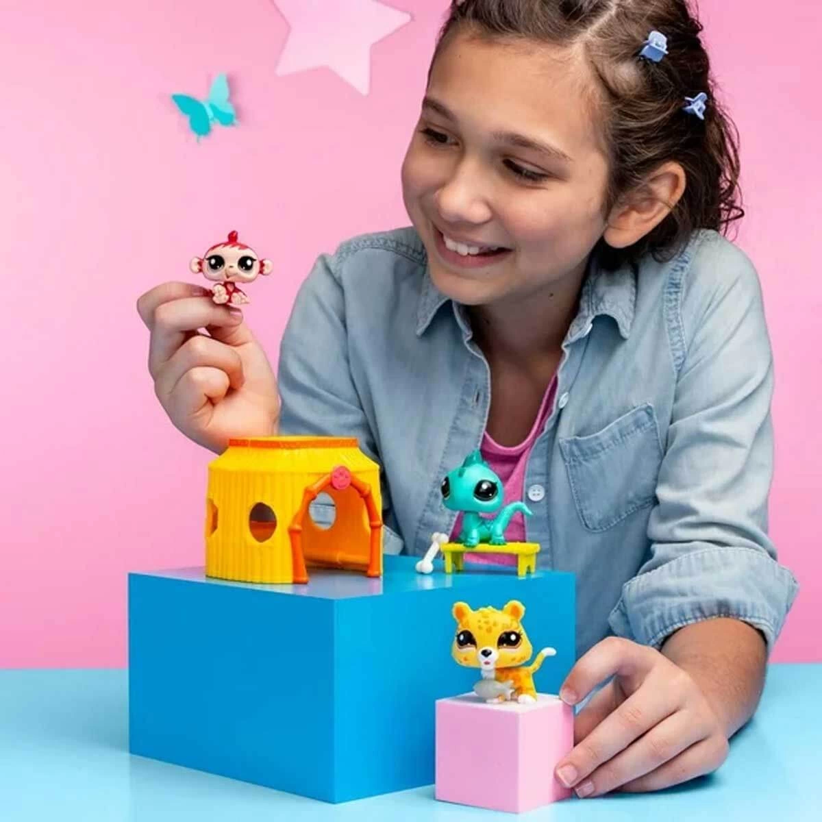 Littlest Pet Shop Minis Jungle Play Set S1