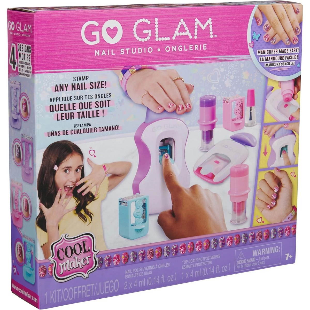 Beauty Kit Cool Maker Go Glam Nail Studio