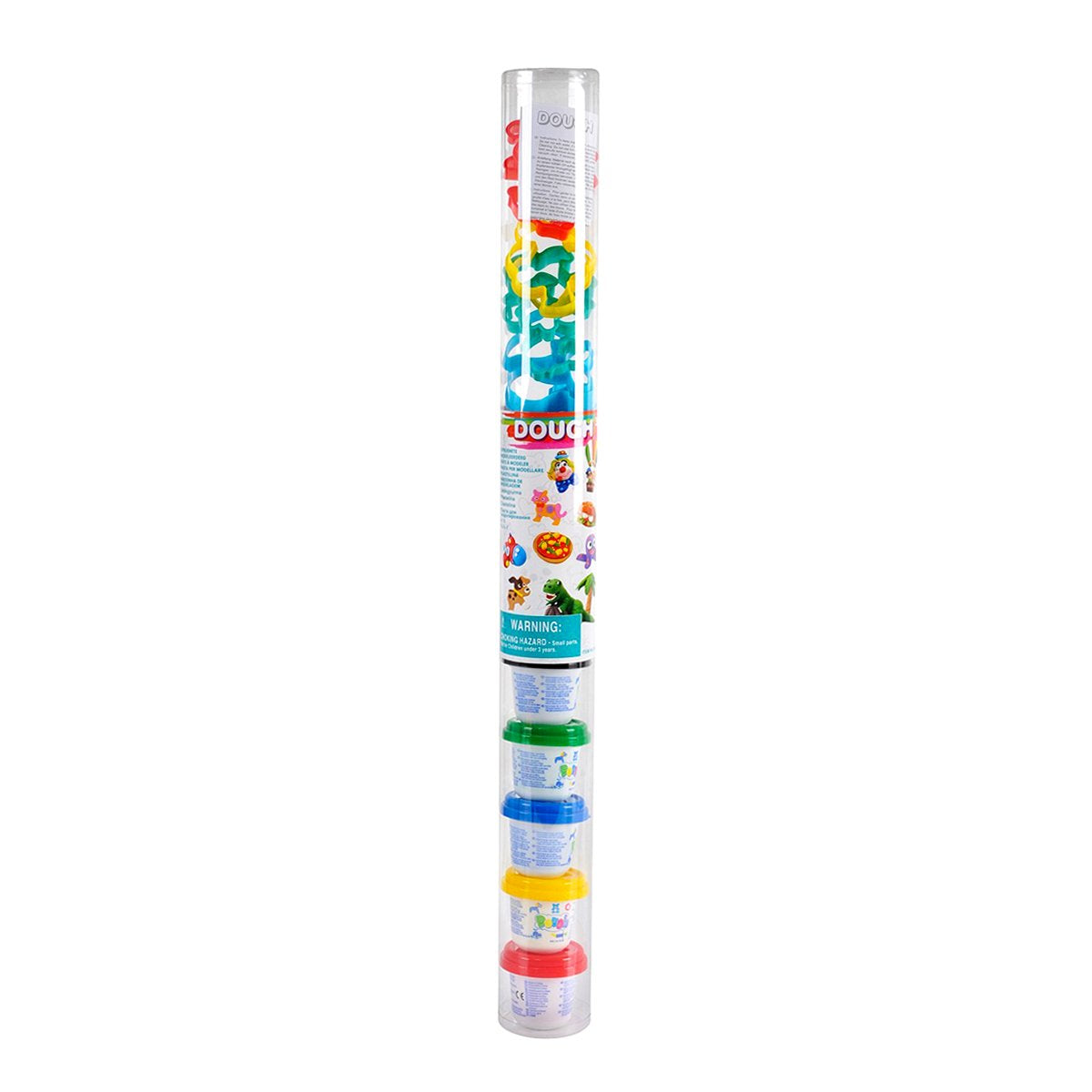 Playgo Play Dough Set Mini Cylinder 8 Dough