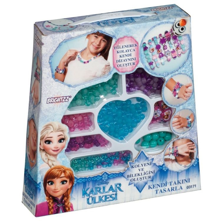 Dede Frozen Beaded Jewelry Set with Bag