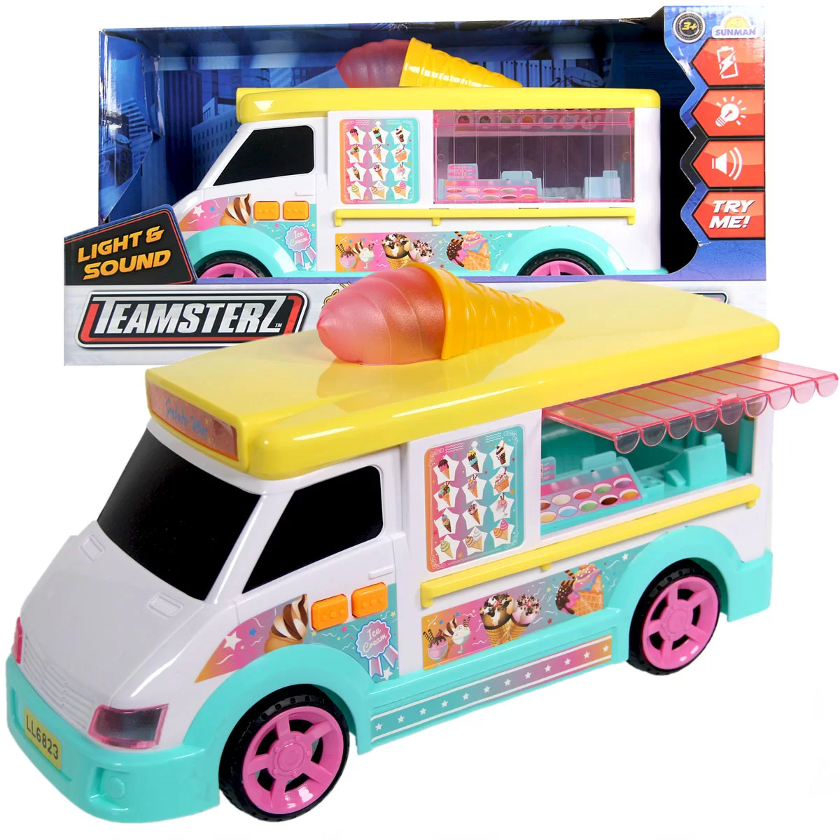 Teamsterz Sound and Light Ice Cream Cart