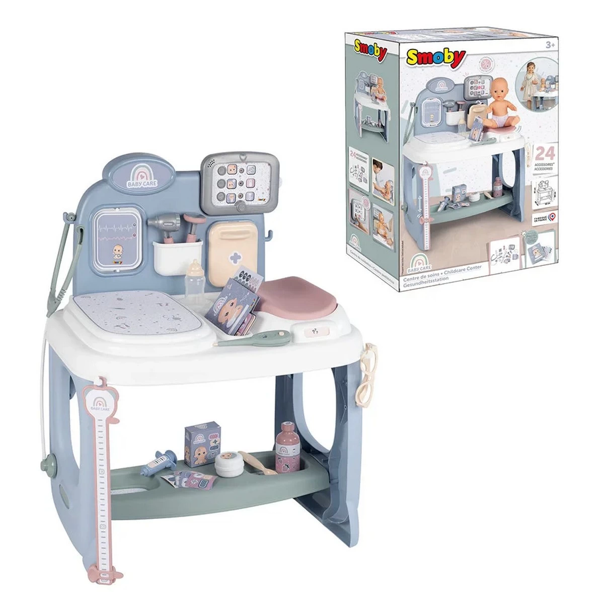 Smoby Electronic Baby Care Center Play Set 240305