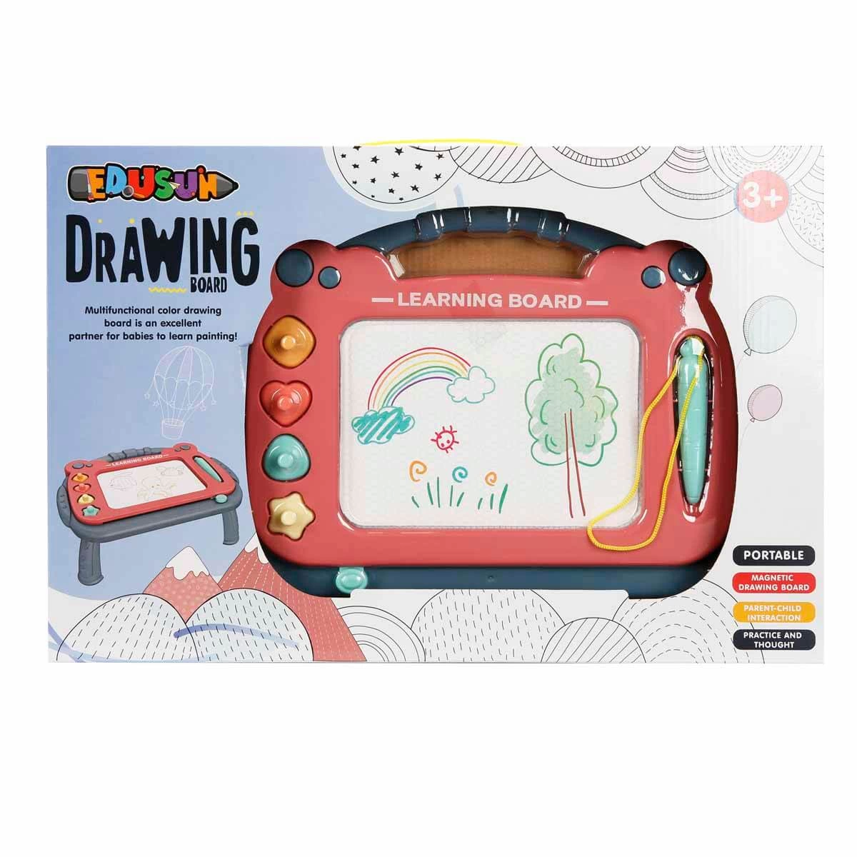 2in1 Magnetic Writing Board