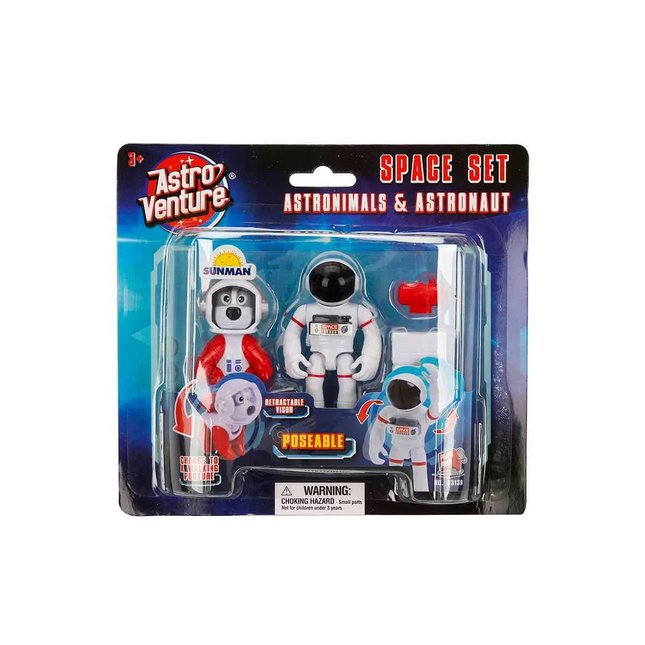 Astro Venture Astronimals & Astronaut Space Set