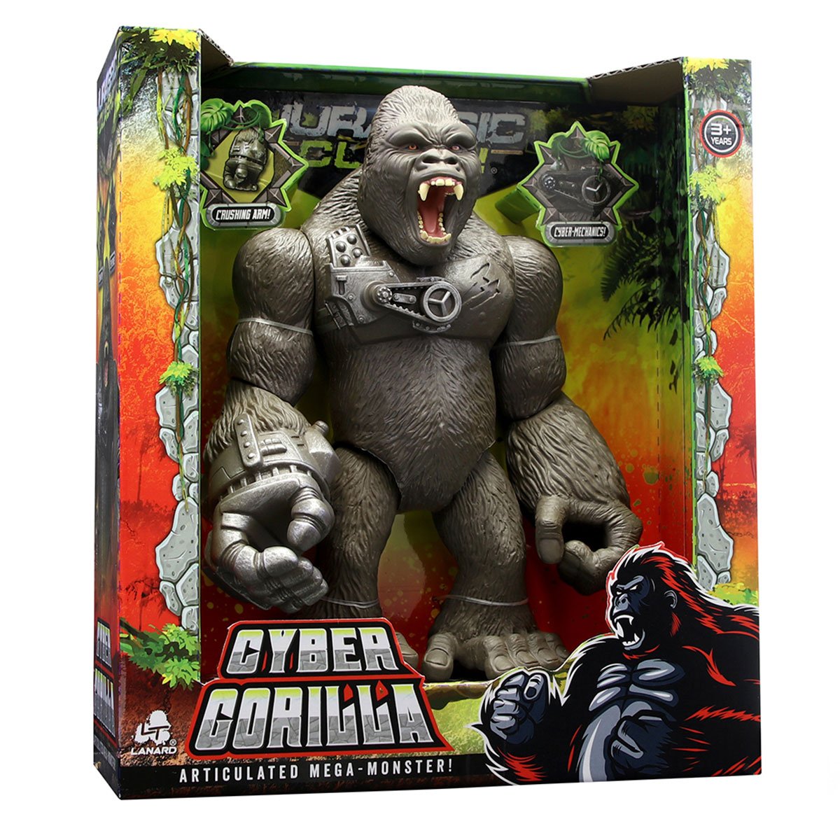 Jurassic Clash Mega Monster Cyber Gorilla Figure