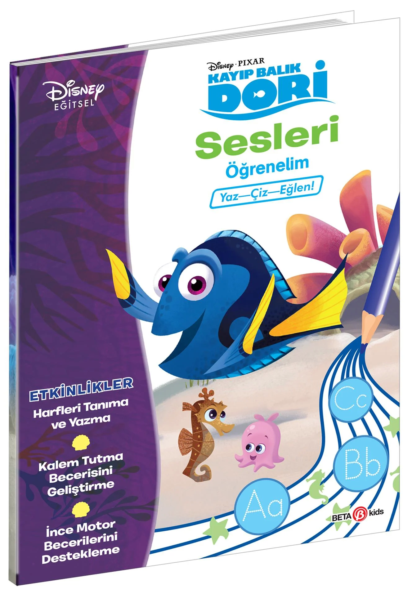 Disney Finding Nemo Let's Learn the Sounds of DORI Write-Draw-Have Fun!