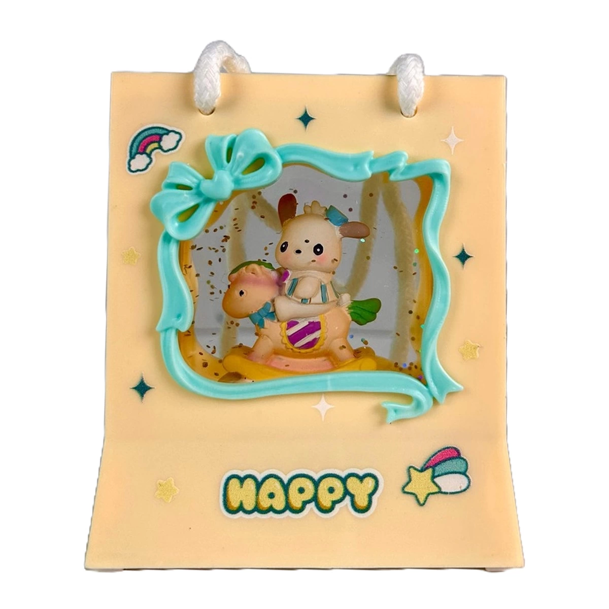 Snow Globe Plastic Shopping Bag LLM-HDY0049