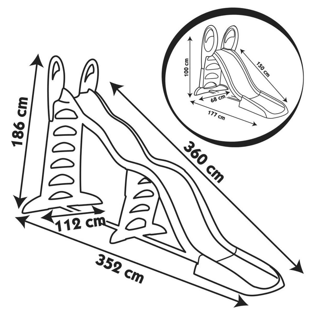 Smoby Slide Super Megagliss Slide