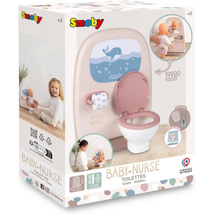 Smoby Baby Nurse Toilet and Sink Set 220380