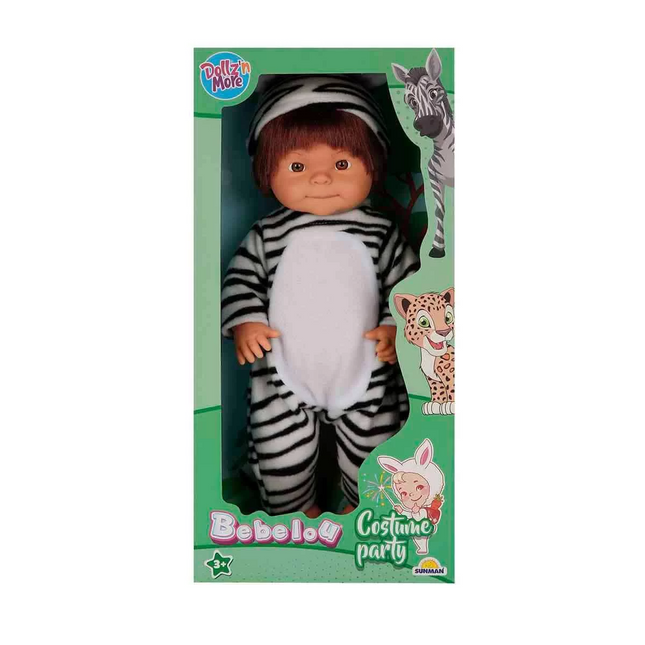 Bebelou Costume Party Doll 40 cm