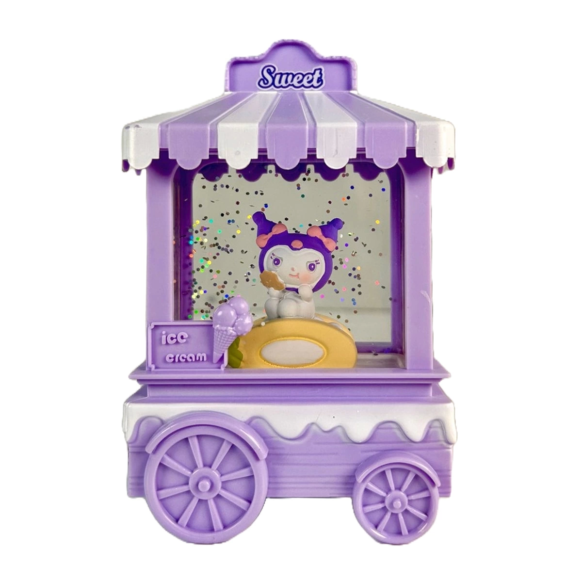 Snow Globe Plastic Ice Cream Cart LLM-HDY0112