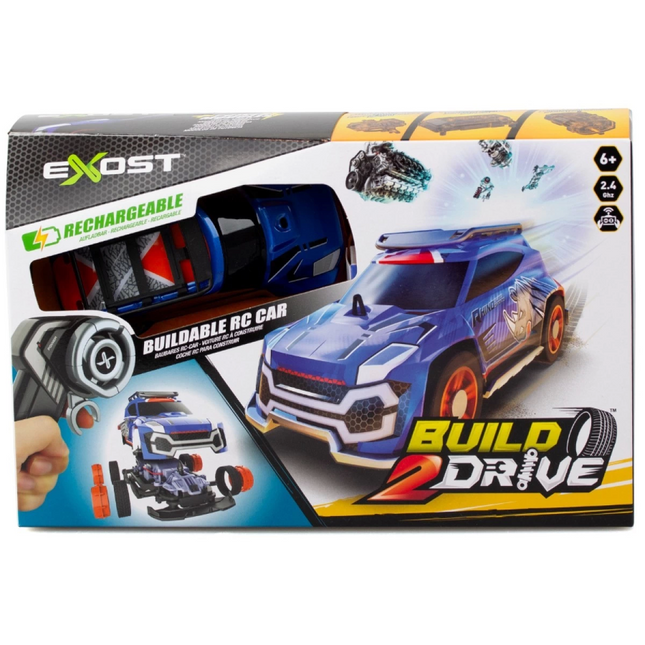Silverlit Exost Build 2 Drive Remote Control Racing Car Kit 20700