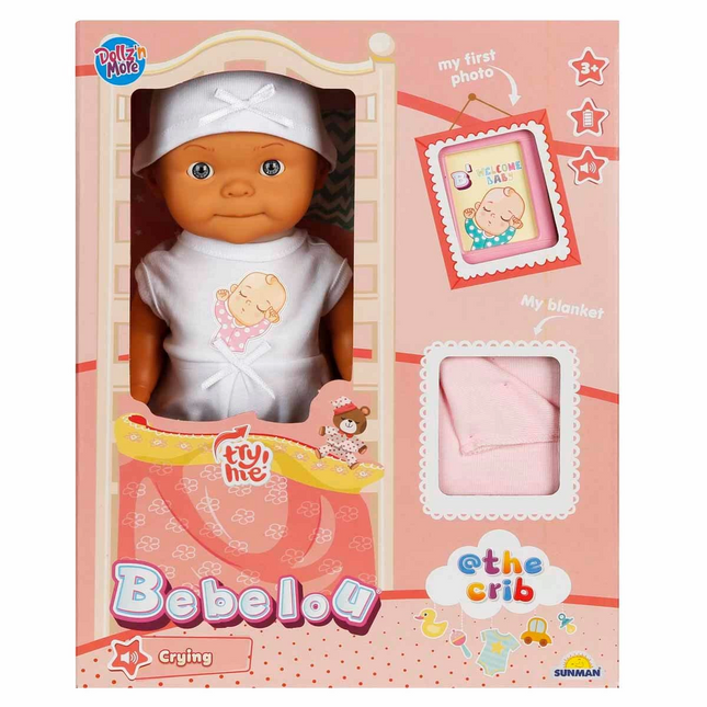 Bebelou Welcome Doll with Sound 30 cm