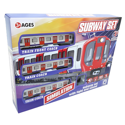Battery-Operated Metro Train Box