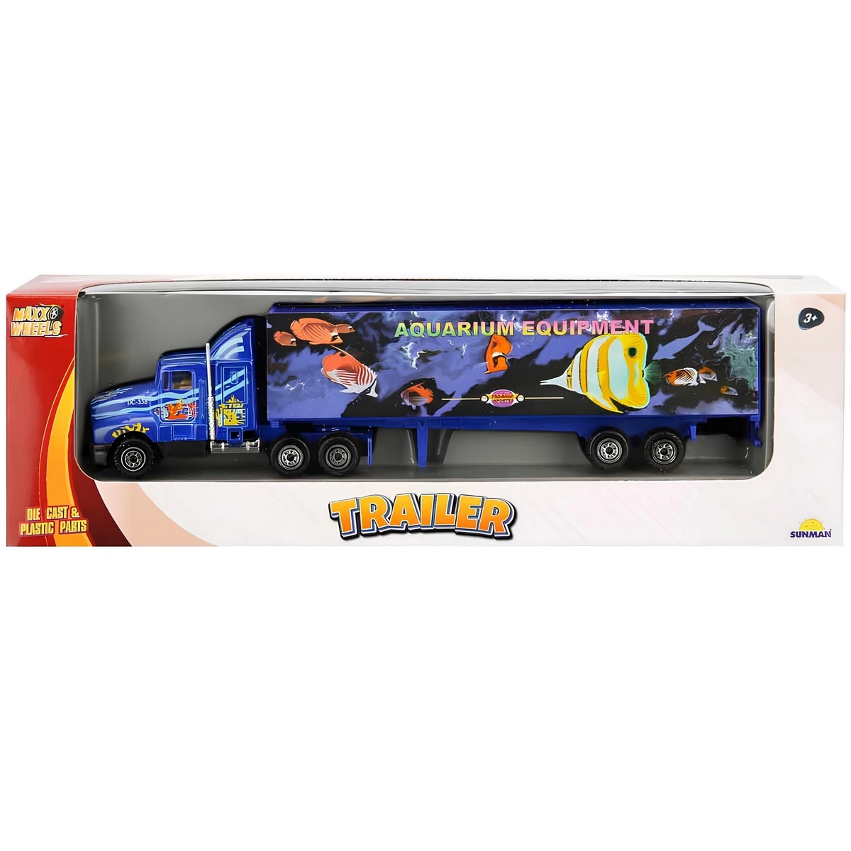 Maxx Wheels Truck and Tractor Set