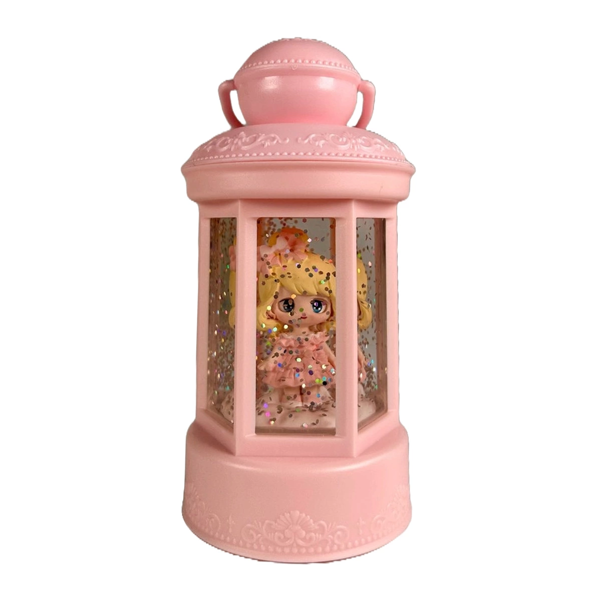 Snow Globe Plastic Lantern LLM-HDY0061