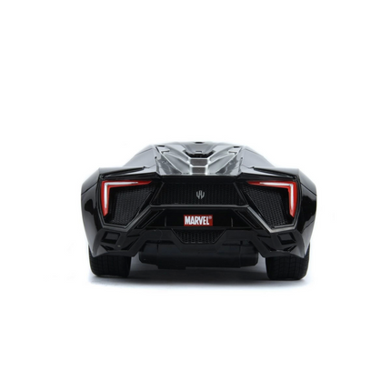 1:16 Jada Toys Marvel Black Panther Lykan Hypersport Remote Control Car