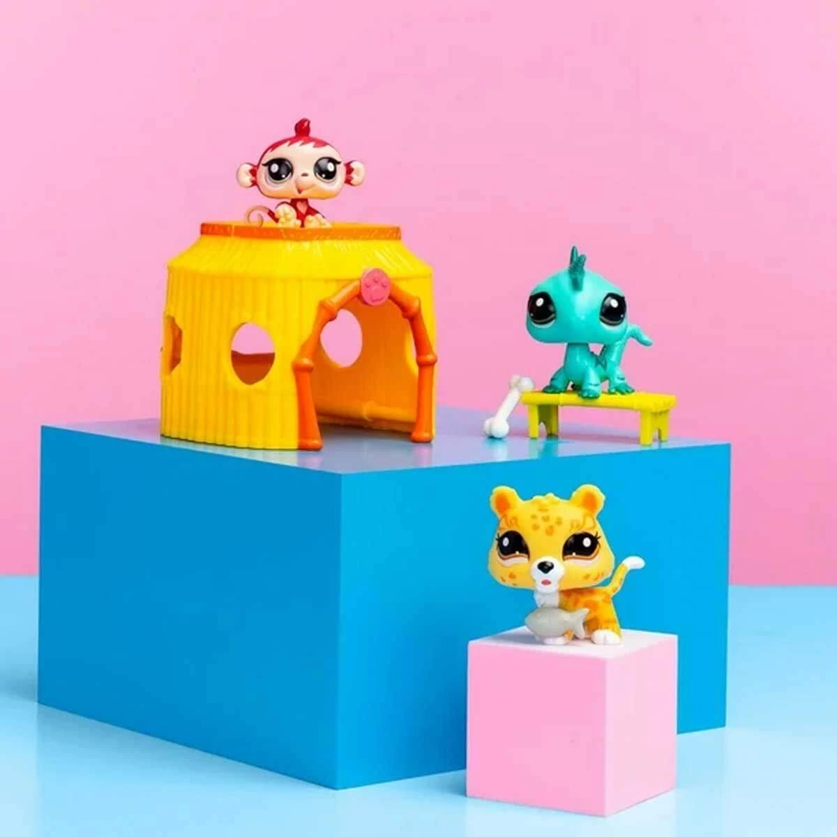 Littlest Pet Shop Minis Jungle Play Set S1