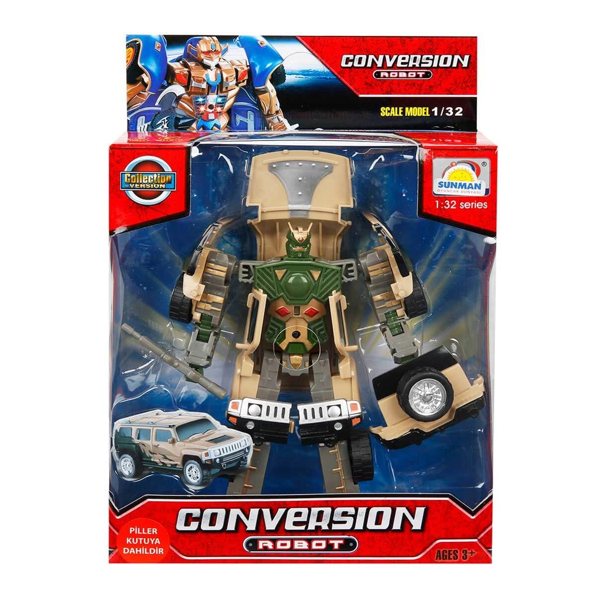 1:32 Transforming Robot with Sound and Light