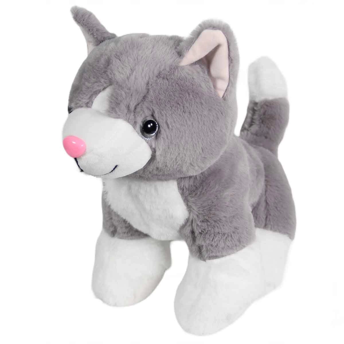 Cat Plush Gray 36 cm