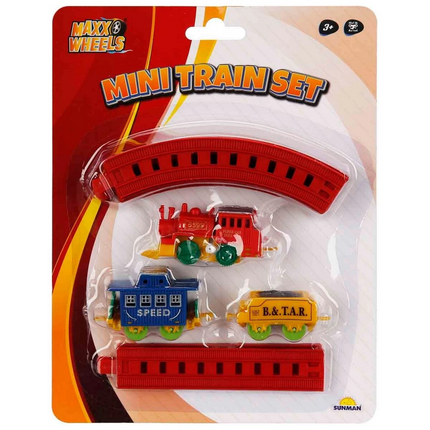 Maxx Wheels Mini Train Set 11 Pieces