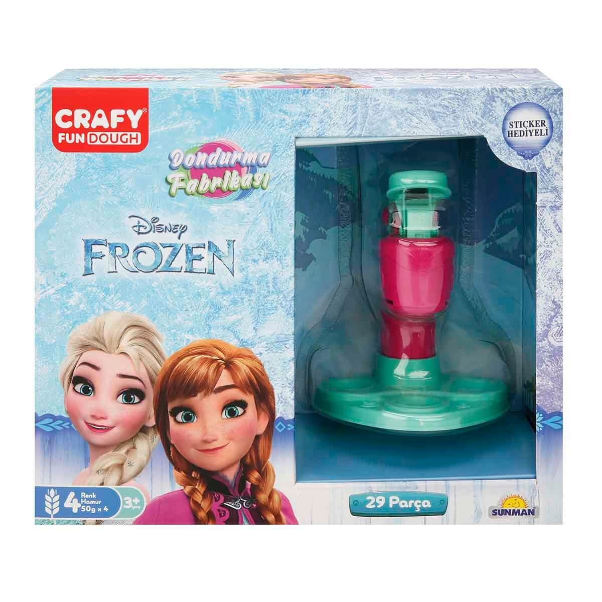 Frozen Ice Cream Factory Play Dough Set 200 gr 29 Pieces
