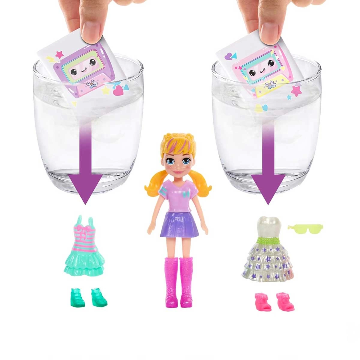 Polly Pocket Radio Themed Fashion Fun Playset