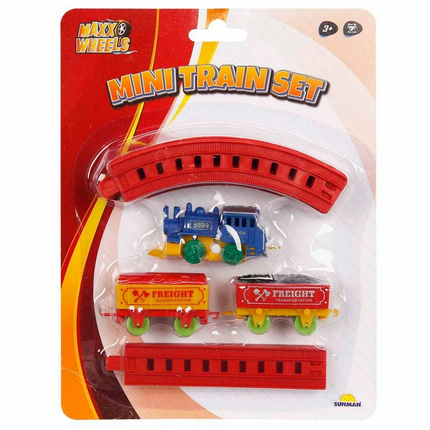 Maxx Wheels Mini Train Set 11 Pieces