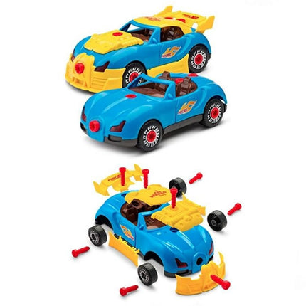 Disassemble Sports Car 30 Pieces