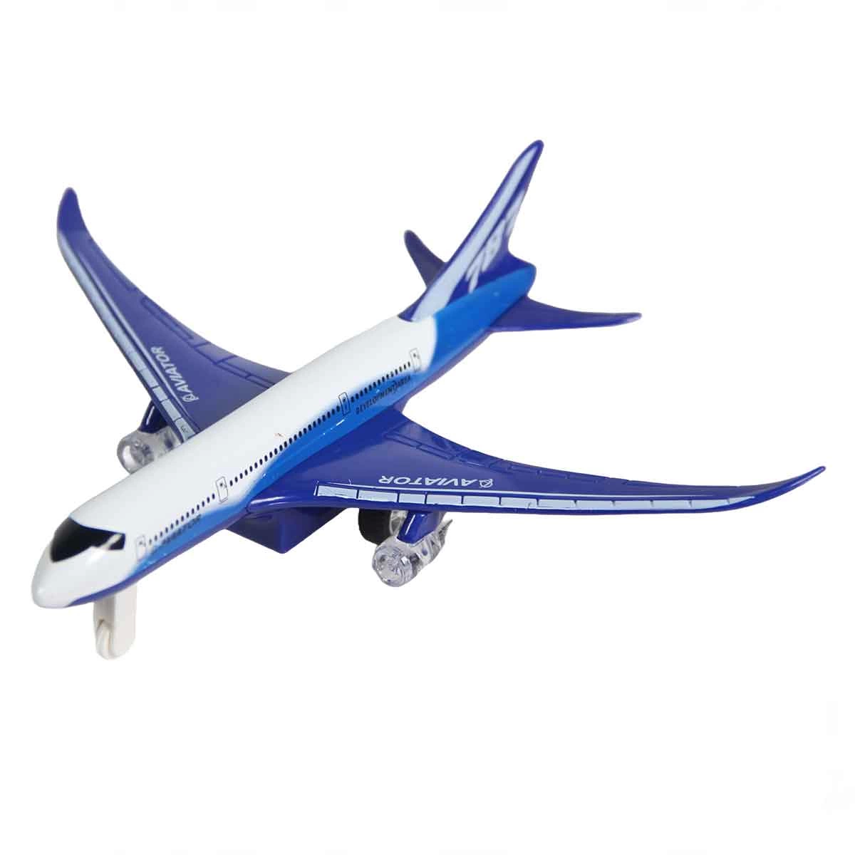 Metal Squeegee Light and Sound Passenger Plane