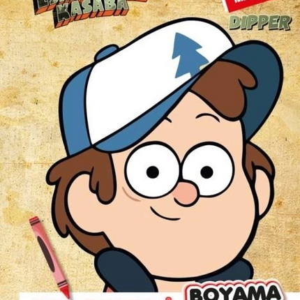 Disney Gravity Falls Mask Coloring Pages Dipper