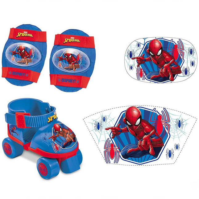 Spiderman 4-Wheel Skate Set