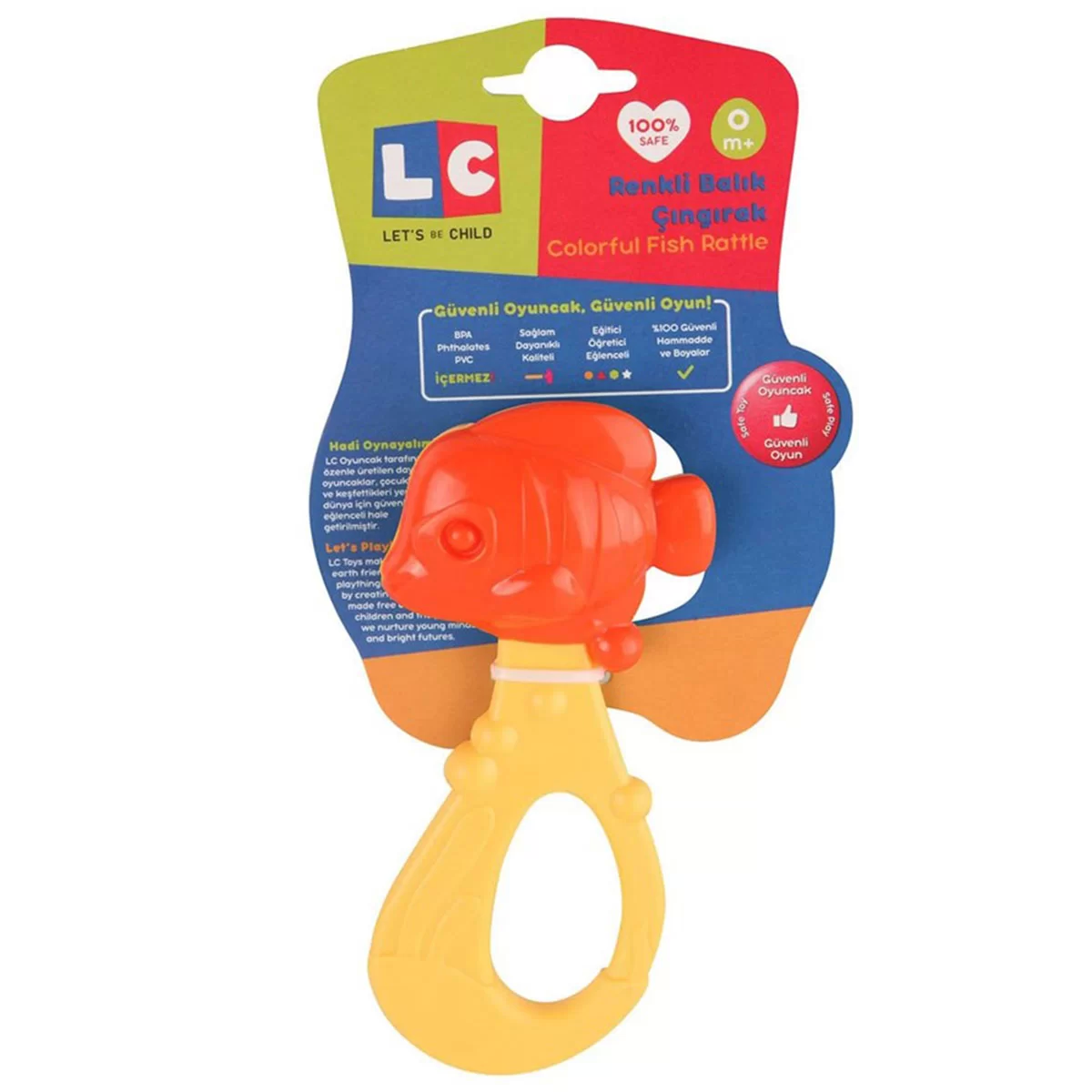 Colorful Fish Rattle