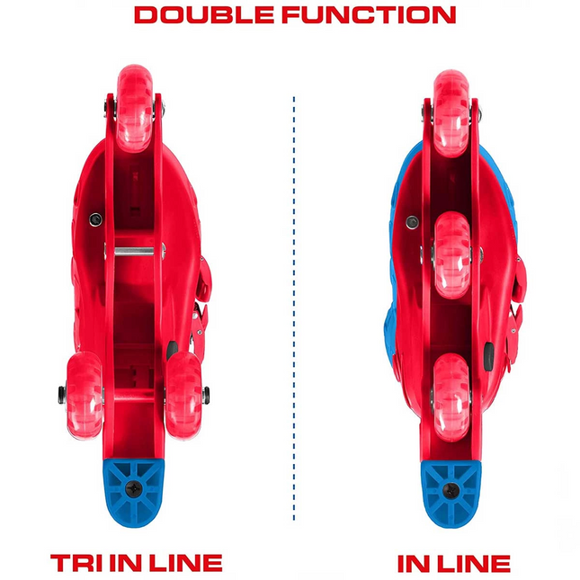 Spiderman Inline 3 Wheel Skates