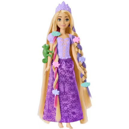 Princess Rapunzel with Color-Changing Magic Hair