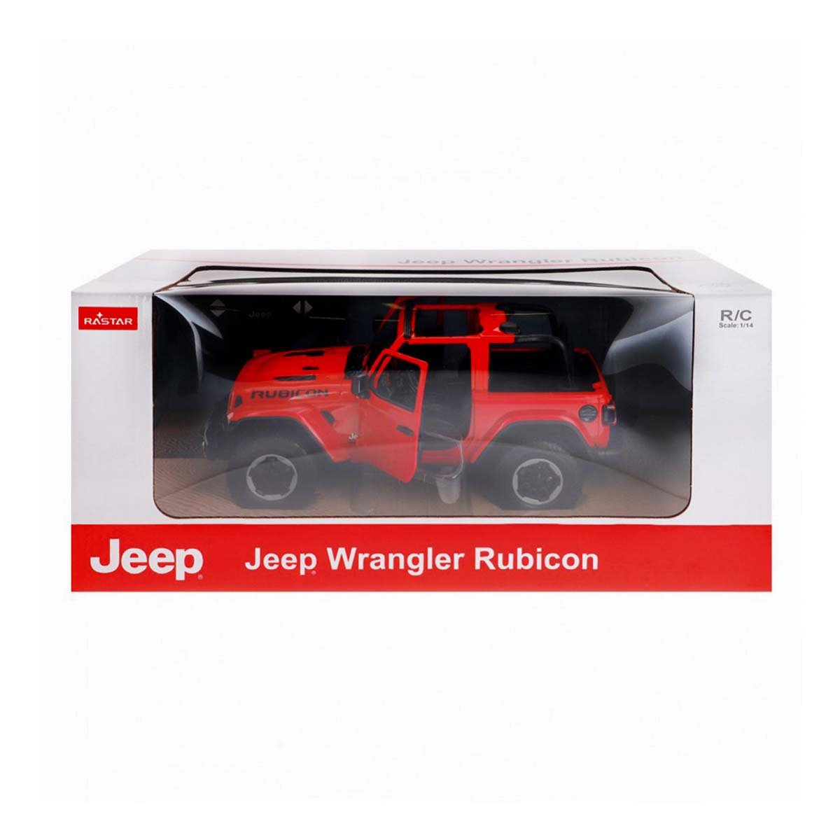 Rastar 1:14 Remote Control Jeep Wrangler Rubicon Opening Door