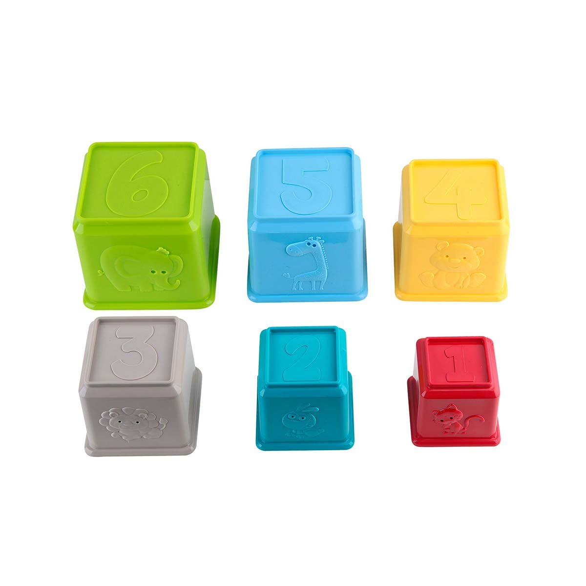 LC Educational Colorful Containers Zoo