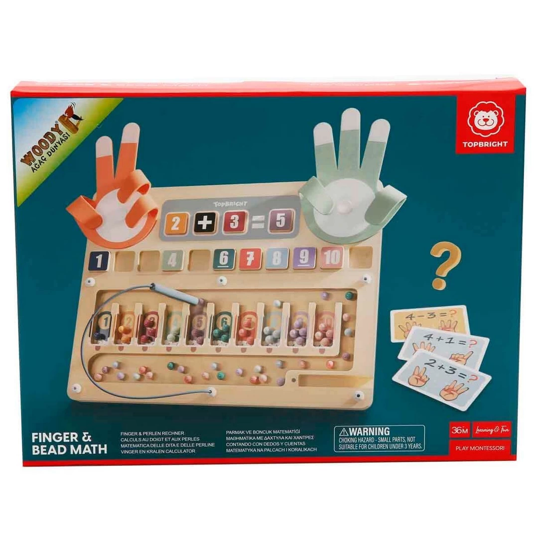 Finger and Bead Mathematics Game