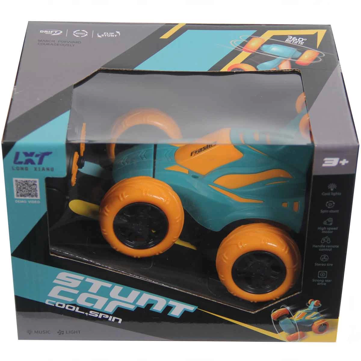 Cool Spin Rechargeable Remote Control Acrobat Car