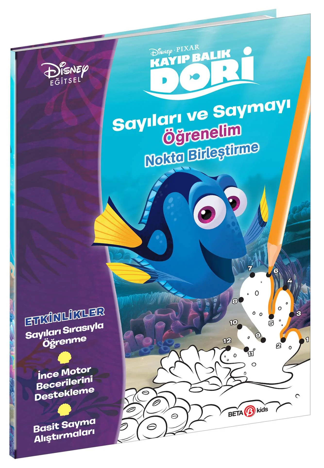 Disney Finding Nemo DORI Numbers and Learn to Count Connect the Dots
