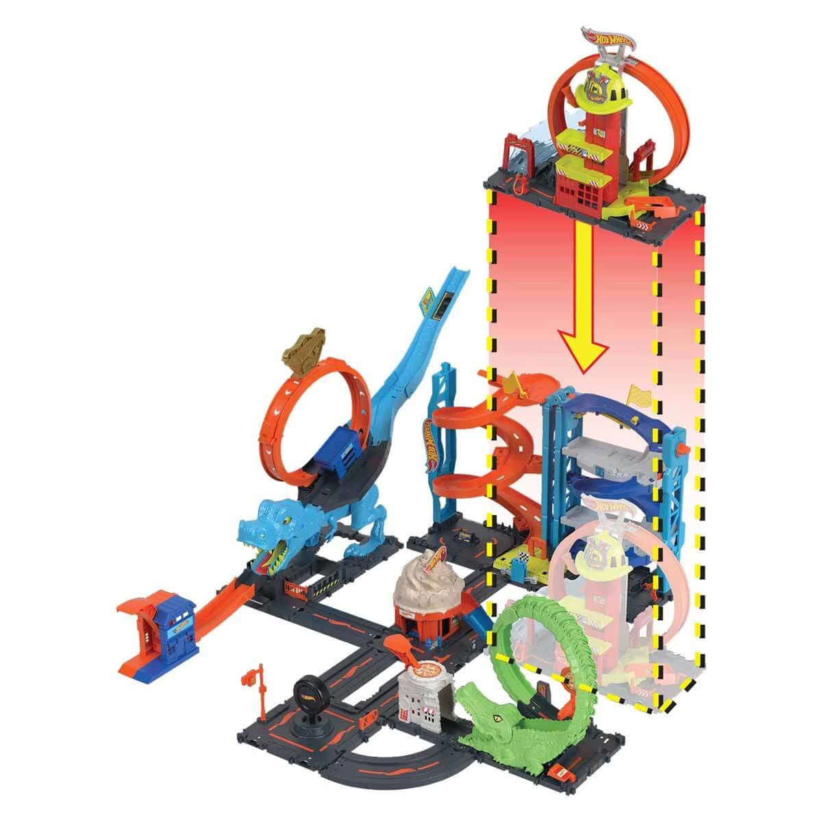 Hot Wheels Circle Track Fire Station HKX41