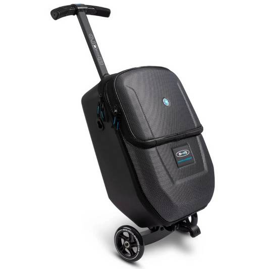 Micro Ride On Scooter Luggage 4.0 Luggage Suitcase Bag Black